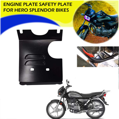 Znee Smart ENGINE PLATE SAFETY PLATE FOR HERO BIKES SPLENDOR MT5148 Bike Engine Guard(Hero)