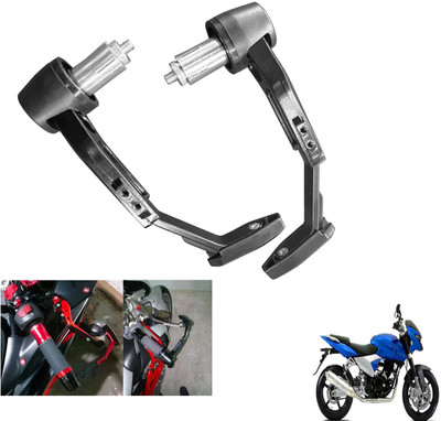 Shopland CNC Handlebar Protector Brake Clutch Motorcycle Lever Guard For DTS-i Bike Crash Guard(Bajaj)