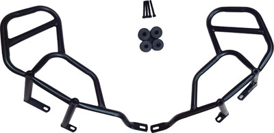 acube mart Heavy Quality Metal Crash guard With 4 Slider For TVS RAIDER black(TVS)