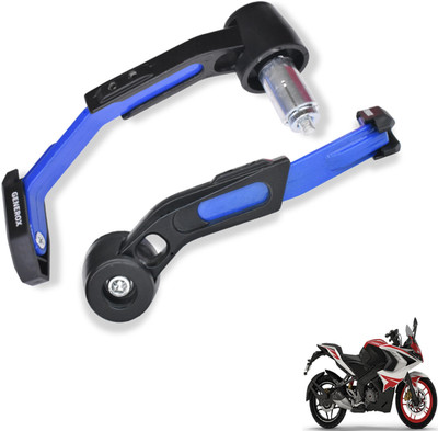 Generox Adjustable CNC Lever Guard for All Bike BlueLG305 Bike Crash Guard(Bajaj)
