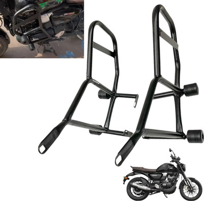 OZANGO Bike Heavy Duty Leg Guard Crash Guard Safety 4 Slider for Ronin(TVS)