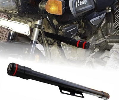 AutoGnix PREMIUM QUALITY FOR SPLENDOR BIKE HEAVY SINGLE ROD OPEN LEG GUARD Bike Crash Guard(Hero, Universal For Bike)