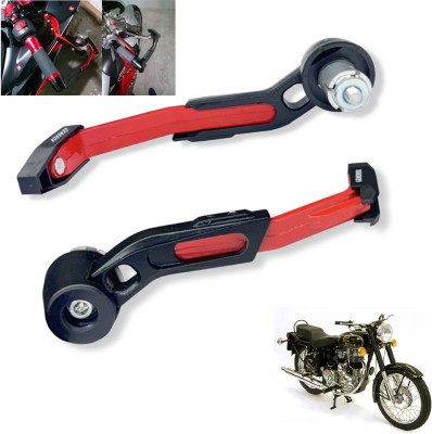 Generox Lever Protector Guard GX-LeverGuard-RED-001 Bike Crash Guard(Royal Enfield)