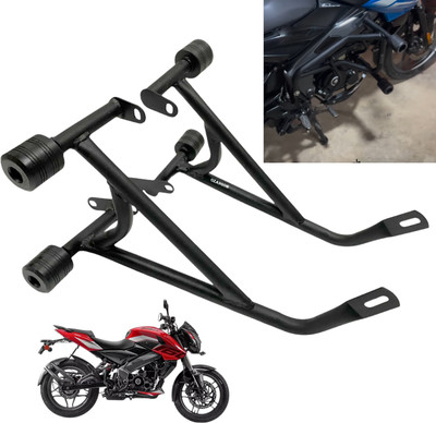 OZANGO Bike Heavy Quality Metal Crash Guard with 4 Slider Frame for Pulsur NS 160(Bajaj)