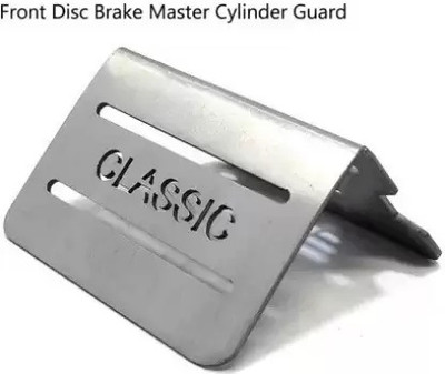 THE ONE CUSTOM Front Disc Brake Master Cylinder Stainless steel Guard Bike Crash Guard(Royal Enfield)
