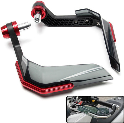 AutoPowerz Motorcycle Brake Guard Lever Universal For All Bikes and Motorcycles Handguard Handlebar Hand Guard(Universal For Bike)