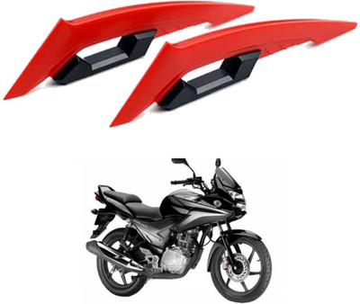 PRTEK Motorcycle Front Fairing Winglets 1pair Universal for bikeCBF Bike Leg Guard(Honda)