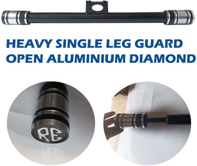 Znee Smart Single Open Rod Leg Guard Crash Safety Bar for Classic 350/500 Bike Crash Guard(Royal Enfield)