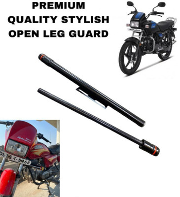 Huims Sinle Side Open Rod Leg Guard Good Quality Bike Crash Guard(Hero)