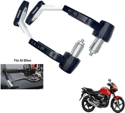 Generox Handle Clutch Lever Protector Guard for All Bike LG_White127 Bike Crash Guard(Suzuki)