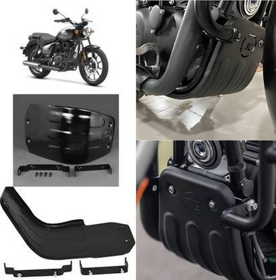 Marctech Engine Guard Bash Plate for RE Bullets / Metal Plate Protector Bike Engine Guard(Royal Enfield)