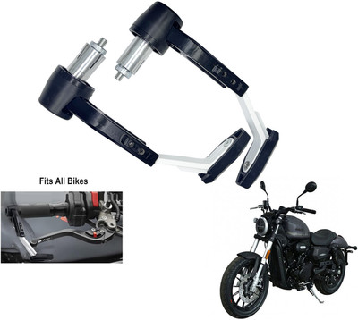Shopland Handle Lever protector Guard for All Bike SL-White497 Bike Crash Guard(Triumph)