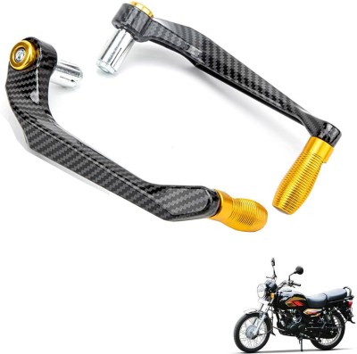 Generox Premium Quality Protective Lever Guard for All BikeGX-CRNF-GolDenLG158 Bike Crash Guard(TVS)