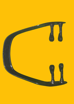 pnk STYLISH HEAVY S ROD OPEN LEG GUARD Bike Crash Guard_233(Hero)