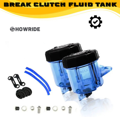 SHOWRIDE Good Quality Brake Clutch Lever Hand Guard Protector Bike Crash Guard(Universal For Bike)