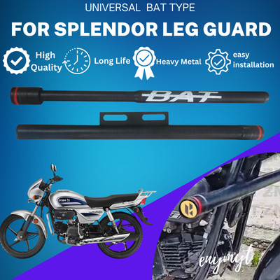 ENEMYT BAT6 GOOD QUALITY SPLONDER BAT HEAVY LEG GOURD Bike Crash Guard(Hero)