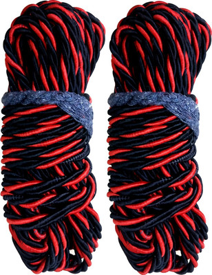 Vrider Leg Guard Rope Pack of 2 Bike Crash Guard Rope Red(Universal For Bike)(Universal For Bike)