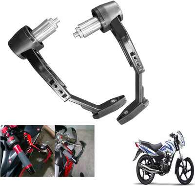 Shopland CNC Handlebar Protector Brake Clutch Motorcycle Lever Guard For Sport Bike Crash Guard(TVS)
