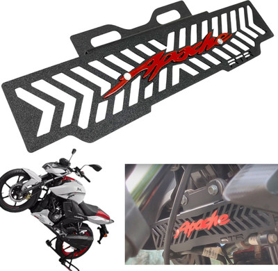 Dhe Best Bike New Design Radiator Guard Grill / Cover For TVS Apache RTR 160 4V Bike Radiator Guard(TVS)