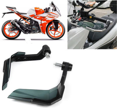 AUTO PEARL Hand Guard Protector Windshield for All Bikes_332 Handlebar Hand Guard(KTM)