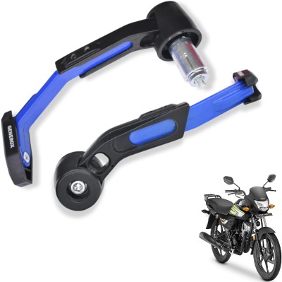 Generox Adjustable CNC Lever Guard for All Bike BlueLG055 Bike Crash Guard(Honda)