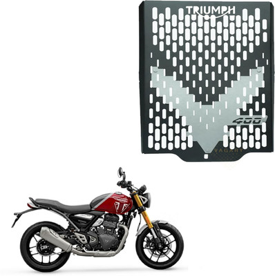 Vagary Radiator Guard/Grill for Triumph Speed 400 Bike Crash Guard(Triumph)
