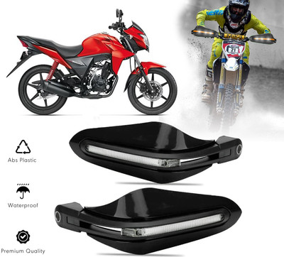 AUTO PEARL Black Protector Proguard Pro Brake Clutch Lever Protector Guard Bike Crash Guard(Honda)