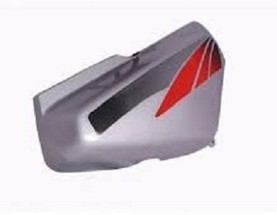 TAWAE ENTREPRISE Side Panel For CD Deluxe (Silver/Red) Bike Crash Guard(Hero)