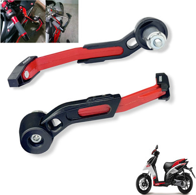 Generox CNC Aluminium Lever Guard Red For SR 150 Bike Crash Guard(Aprilia)