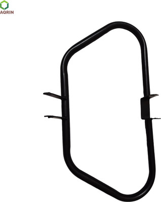 aqrin Star city leg guard black heavy duty material Bike Crash Guard(TVS)