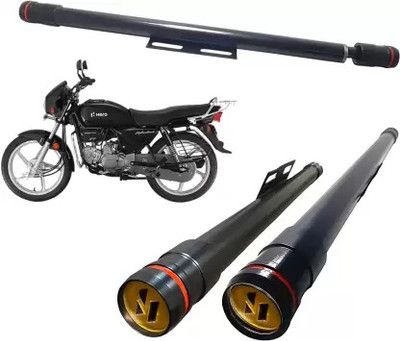 PROWOXI STYLISH HEAVY SINGLE SPLENDOR ROD OPEN LEG GUARD Bike Crash Guard(Hero, Yamaha)