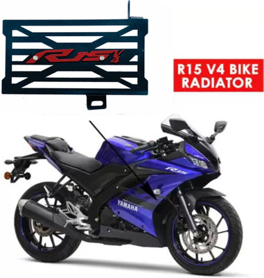 INGPRIDE Hevay Quality Radiator Guard for R15 V4 Bike Crash Guard(Yamaha)