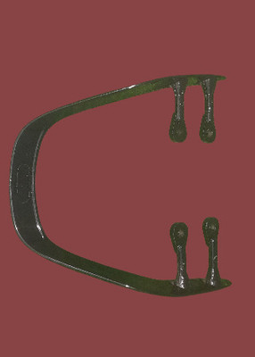 pnk STYLISH HEAVY S ROD OPEN LEG GUARD Bike Crash Guard_187(Hero)