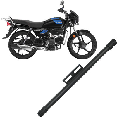 DAZZRIDE Single Leg Guard Rod for Hero Splendor Bike Crash Guard Black 1PCS(Universal For Bike)