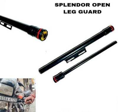 SRPHERE Stylish Heavy Single Rod Open Guard For Splendor PQ Bike Crash Guard(Hero, Universal For Bike)