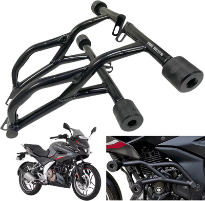 Dhe Best Bike New Design Metal Crash Guard 4 Slider For Bajaj Pulsar F250(Bajaj)