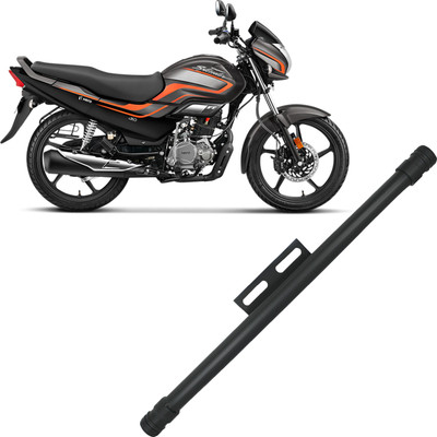 DAZZRIDE Bike Heavy Duty Single Rod Leg Guard for Hero Super Splendor Gray All Model Bike Crash Guard(Hero, Universal For Bike)