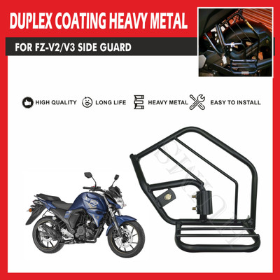 Huims HMX- HEAVY METAL LADIES SIDE GUARD FOR YAMAHA FZ V2/V3 Bike Crash Guard(Yamaha)