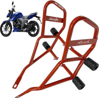 Dhe Best Bike AG20 Accessories Crash Guard Frame 4 Slider for Apache RTR 160 4V(TVS)