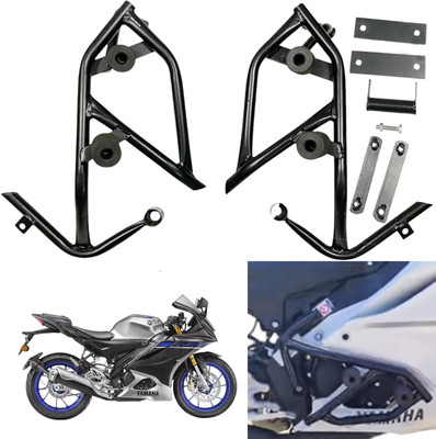 Dhe Best Motorcycle Safety Crash Guard Bar Leg Guard 4 Slider for Yamaha R15 V4(Yamaha)