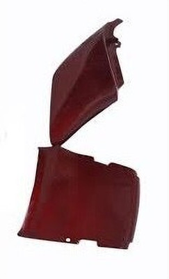 TAWAE ENTREPRISE Tail Panel For CD Dawn (Wine Red) Bike Crash Guard(Hero)