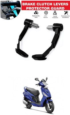 GONAMA Universal Motorcycle Adjustable Brake Clutch CNC Lever Protector Guard sg91 Bike Crash Guard(Hero)