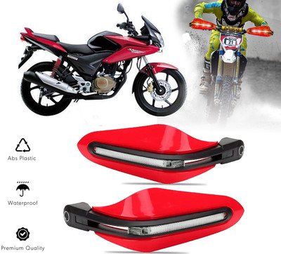AUTO PEARL RED Protector Proguard Pro Brake Clutch Lever Protector Guard Bike Crash Guard(Honda)