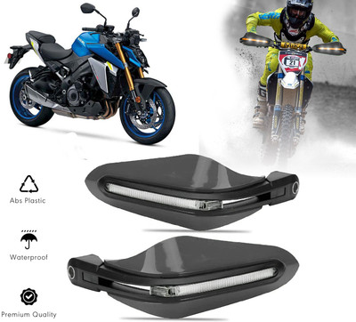 AUTO PEARL Grey Protector Proguard Pro Brake Clutch Lever Protector Guard Bike Crash Guard(Suzuki)