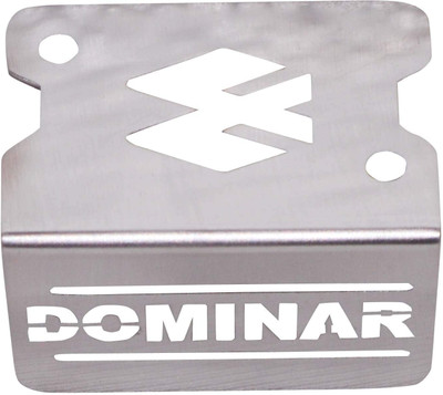 road religion Front Brake Oil Container Guard Compatible with Domiinar Bike Crash Guard(Bajaj)