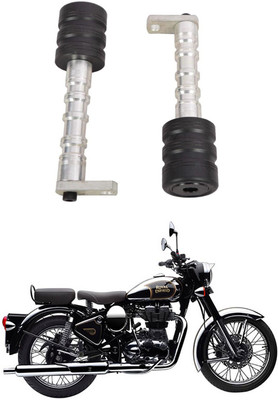 Enfield Works Heavy Duty CNC Frame Slider Crash Protection Guard (Frame Protector) EW-2193 Bike Crash Guard(Universal For Bike)