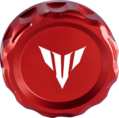 ASRYD CNC Aluminum Motorcycle Rear Brake Reservoir Cover Cap For Yamaha MT 15 Red Bike Crash Guard(Yamaha)