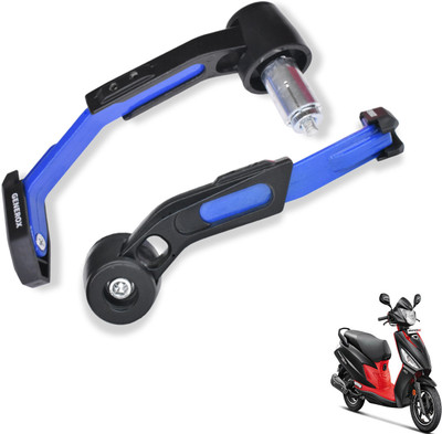Generox Adjustable CNC Lever Guard for All Bike BlueLG318 Bike Crash Guard(Hero)
