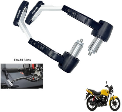 Generox Handle Clutch Lever Protector Guard for All Bike _White222 Bike Crash Guard(Suzuki)