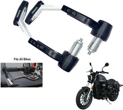 Generox Handle Clutch Lever Protector Guard for All Bike LG_White497 Bike Crash Guard(Triumph)